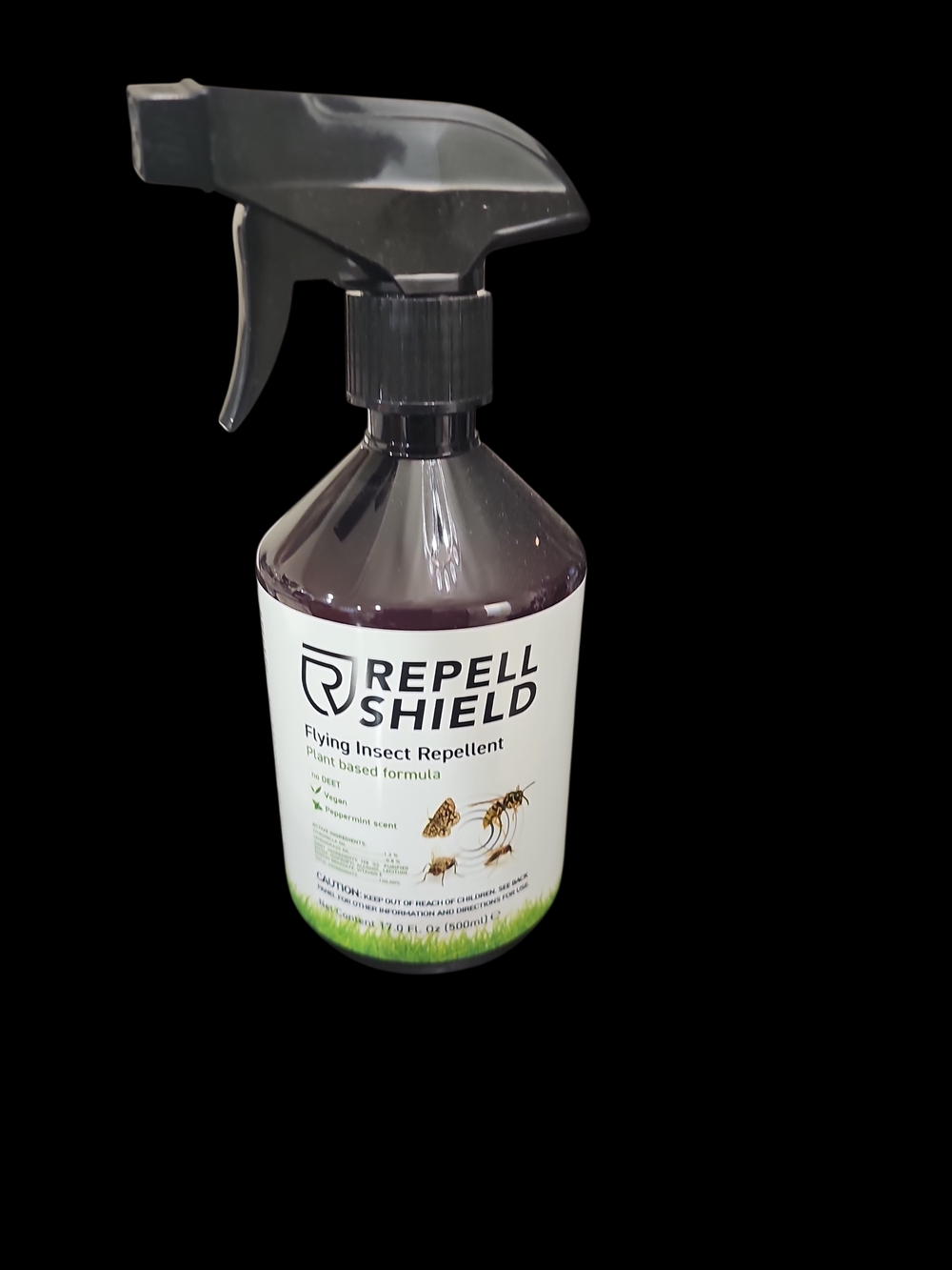 Black Flying Insect Repellent Spray